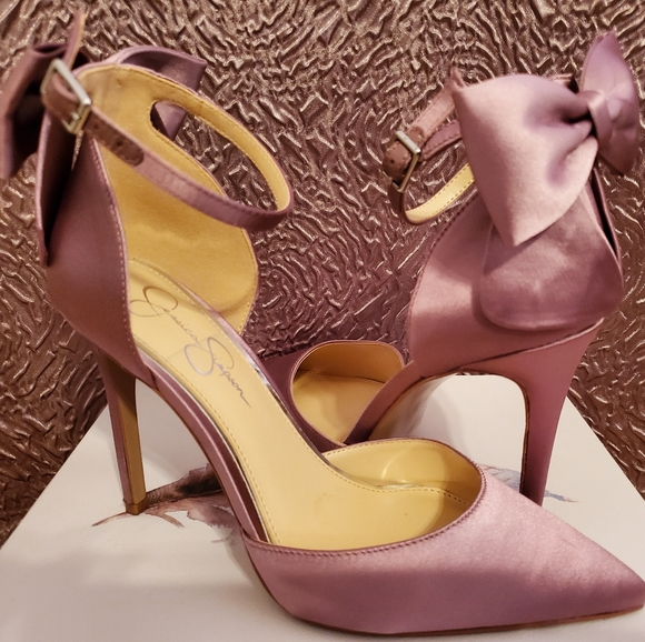 Jessica Simpson Shoes - Dressy satin pumps JS size 8